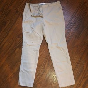 Calvin Klein Khaki Ankle Dress Pant